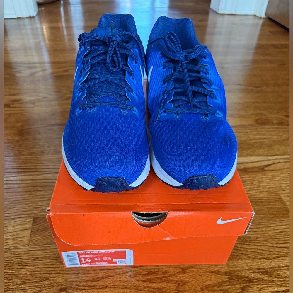 Nike Men’s Pegasus 34 Shoes - Deep Blue